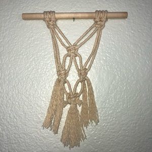 Hand-Crafted Macramé Wall Hanging
